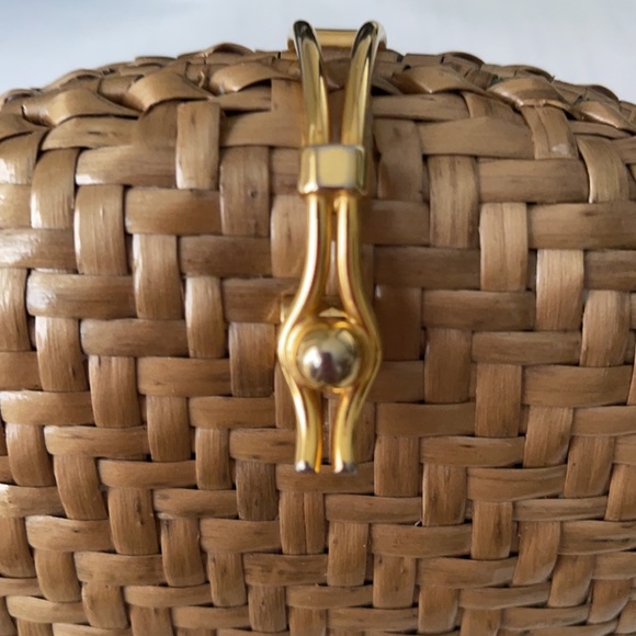 Rodo Italy Woven Wicker Clutch Bag - Picture 2 of 7